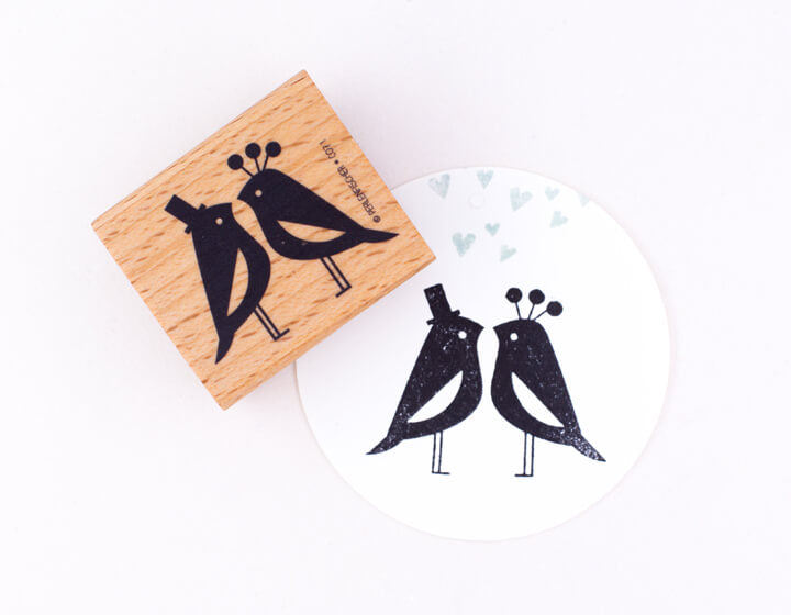 PERLENFISCHER Stempel 137 - Just the two of us