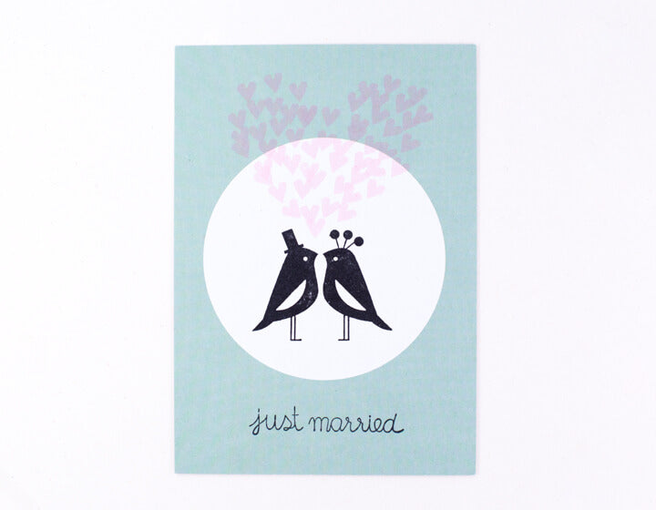PERLENFISCHER Stempel 137 - Just the two of us