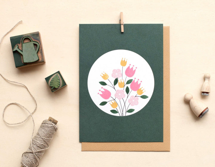 PERLENFISCHER Stempel 94 - Blüte