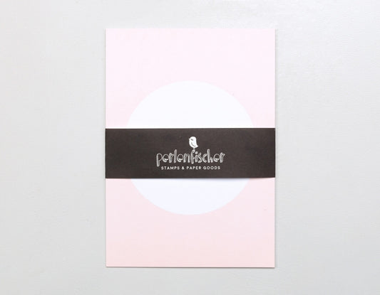 PERLENFISCHER Postkartenset Dot Soft Zuckerwatte