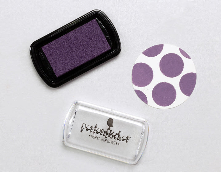 PERLENFISCHER Pigment Stempelkissen Mini Feige