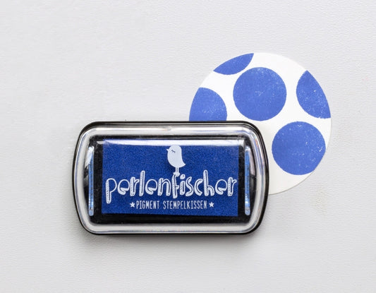 PERLENFISCHER Pigment Stempelkissen Kornblume Mini