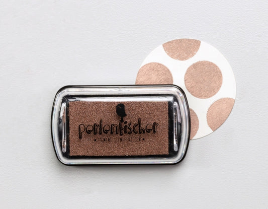PERLENFISCHER Pigment Stempelkissen Mini Rosegold