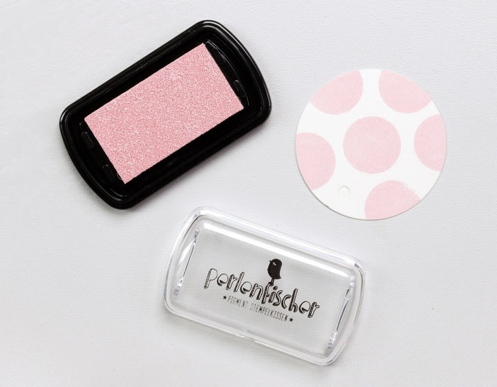 PERLENFISCHER Pigment Stempelkissen Mini Zuckerwatte