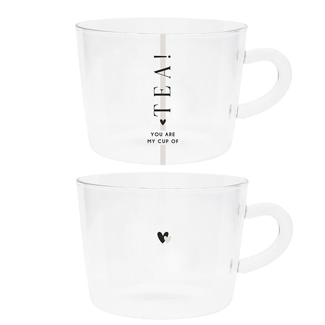 BASTIONCOLLECTIONS  Teeglas You are my Cup of Tea & 2 Hearts