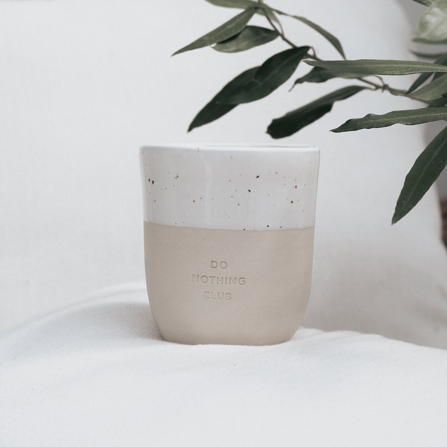EULENSCHNITT Becher Do Nothing Club