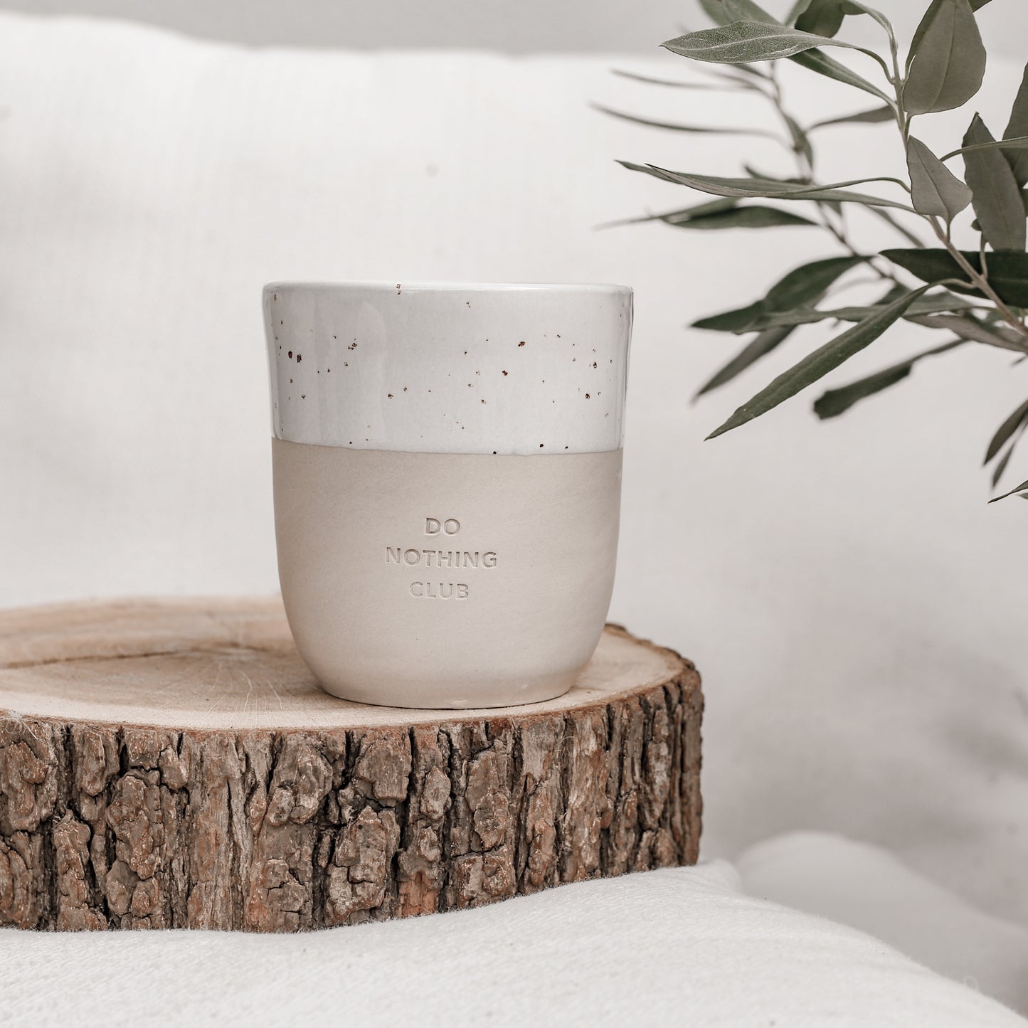 EULENSCHNITT Becher Do Nothing Club