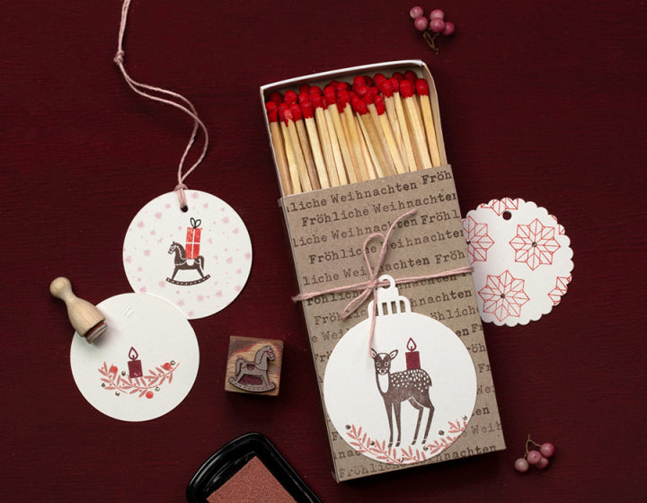 PERLENFISCHER Stempel Ornament Stern