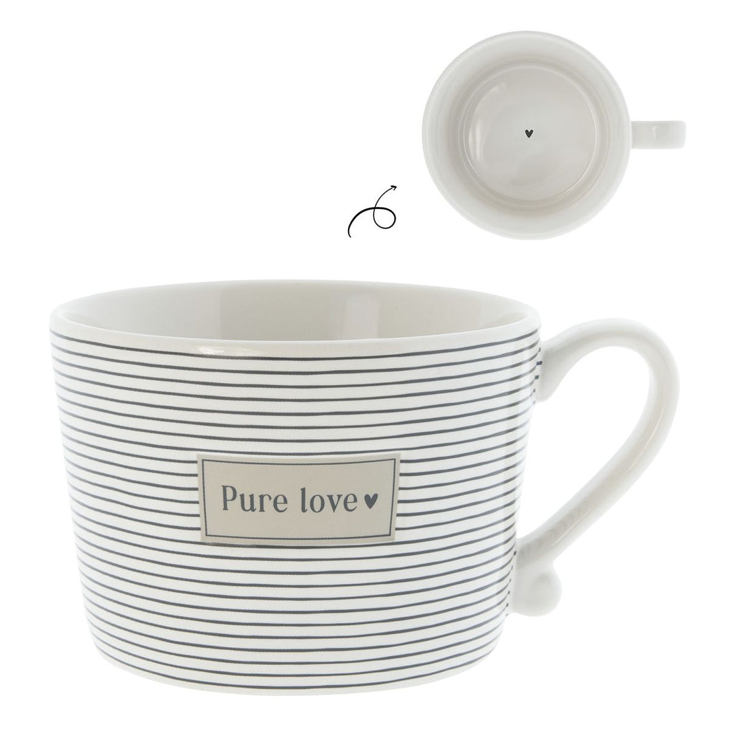 BASTIONCOLLECTIONS Tasse Stripes Pure Love