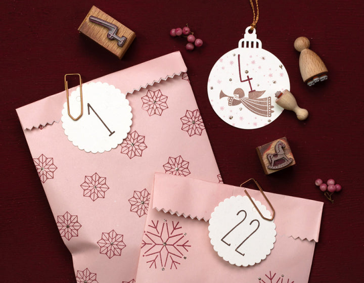PERLENFISCHER Stempel Ornament Stern
