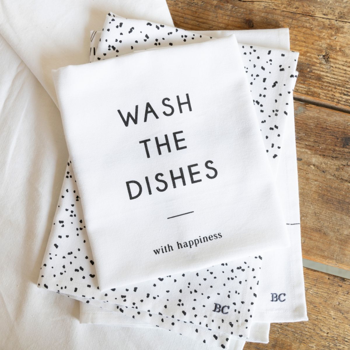 BASTION COLLECTIONS Küchentücher Wash the Dishes