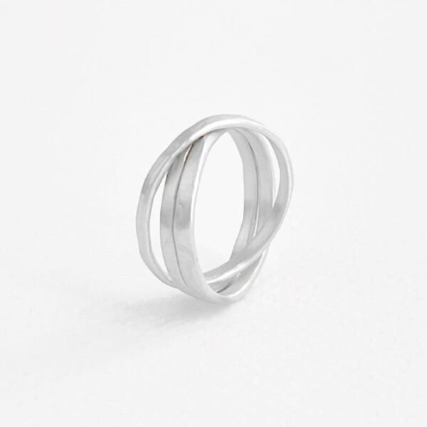 SUSICALA Sophie 3 Twin Ring Sterlingsilber SHAT3-02