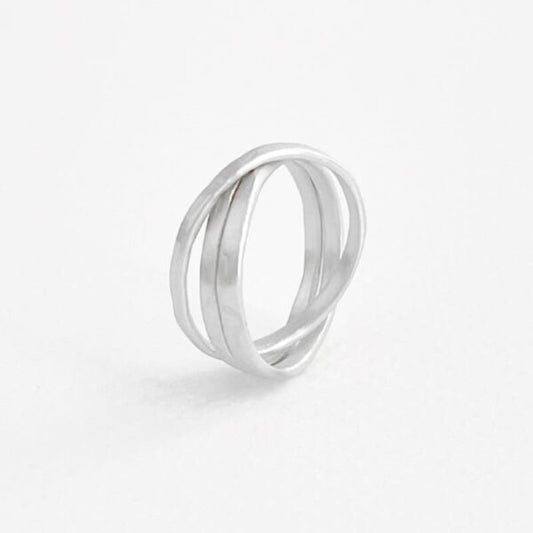 SUSICALA Sophie 3 Twin Ring Sterlingsilber SHAT3-02