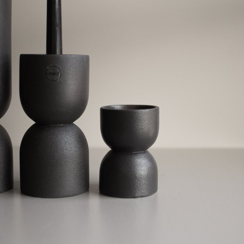 DBKD Post Teelicht Cast Iron