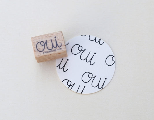 PERLENFISCHER Stempel Oui
