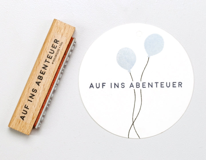 PERLENFISCHER Stempel Auf ins Abenteuer