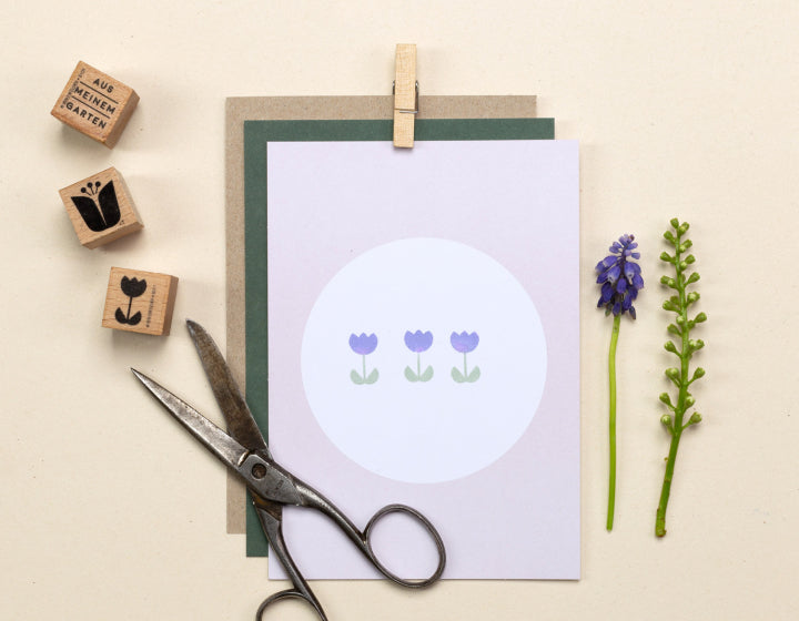 PERLENFISCHER Stempel 208 Tulpe