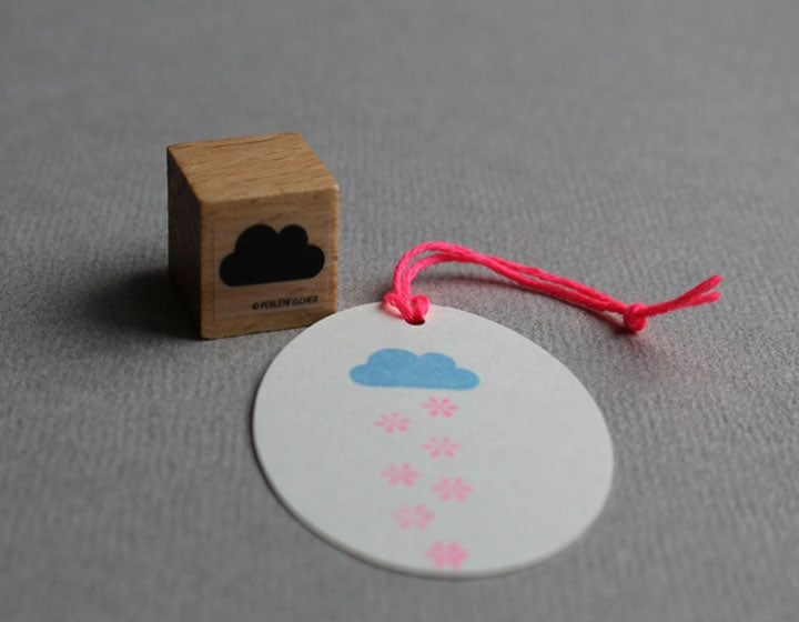 PERLENFISCHER Stempel 33 - Wolke voll