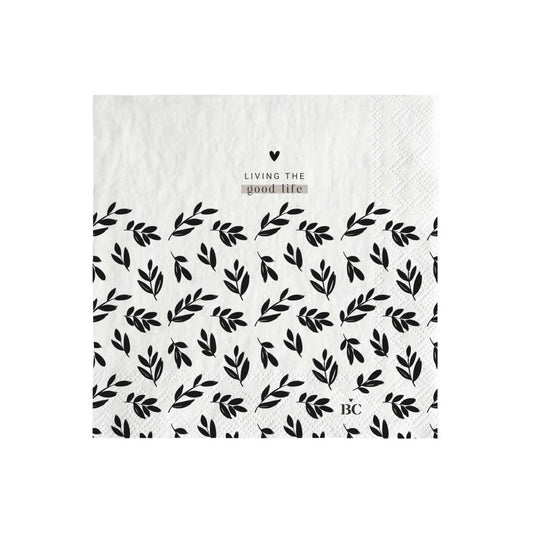 BASTION COLLECTIONS Cocktailservietten Good Life